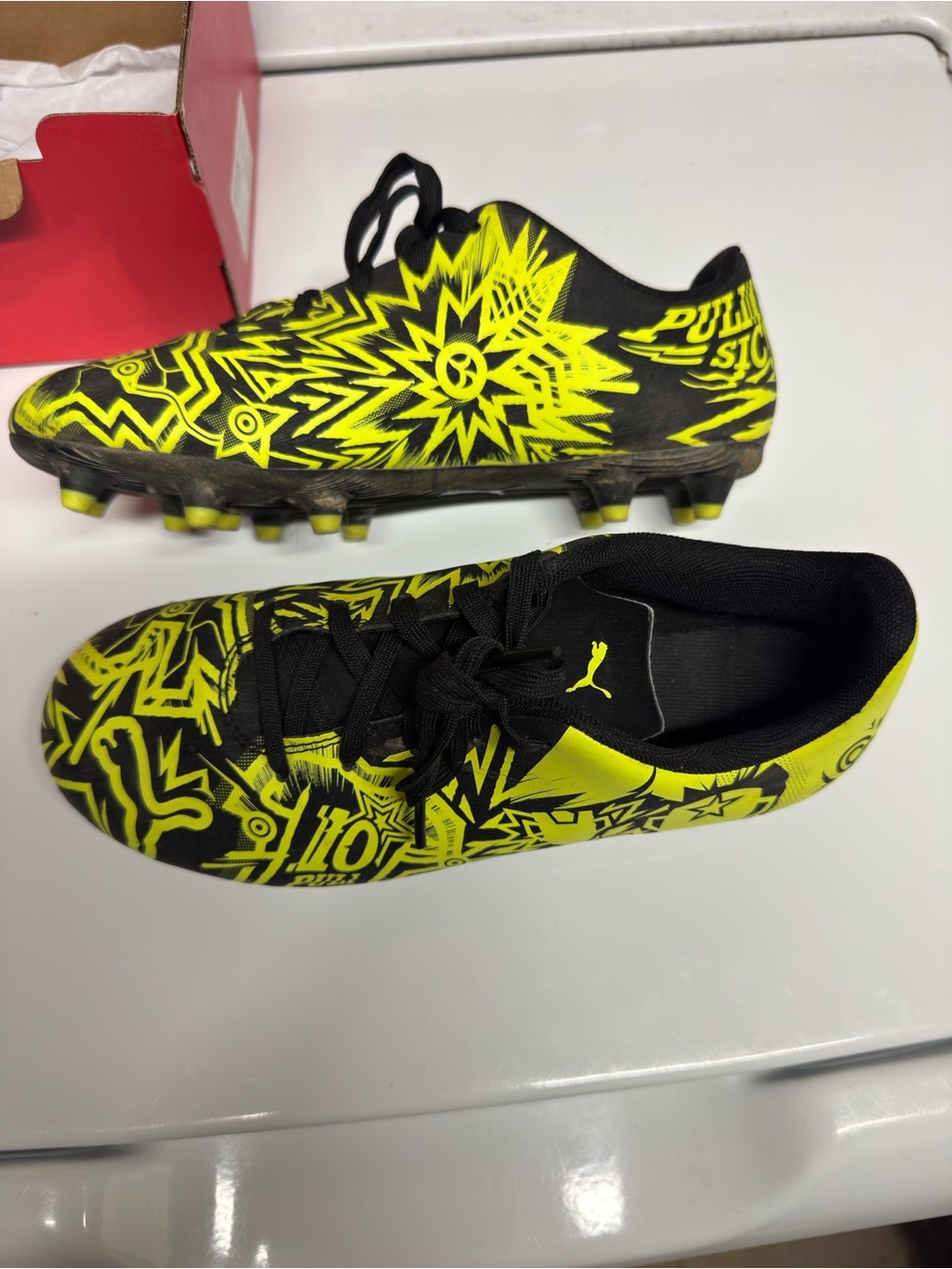 PUMA x CHRISTIAN PULISIC TACTO II boys soccer cleats